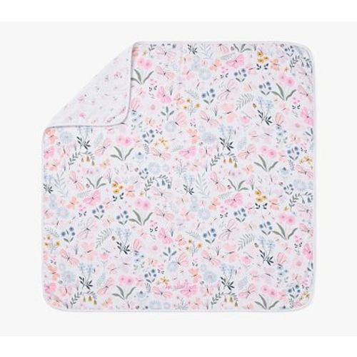 Wildflower Oversized Muslin Blanket , Pink Multi