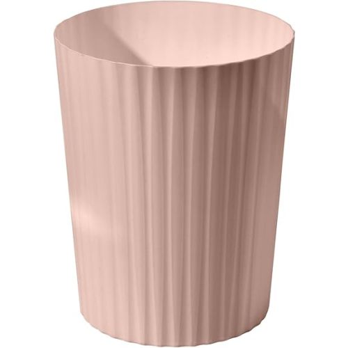 Trash Can - Small Waste basketbin - 2 Gallon- for Office,Home,Bathroom,Kitchen - Pink