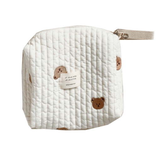 SIEYIO Stylish Diaper Bag Organizing Pouches for Diaper Bag Mummy Bag Cotton Clutch