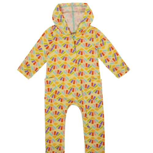 Baby Hooded Romper | Certified UPF 50+ – UV Skinz®