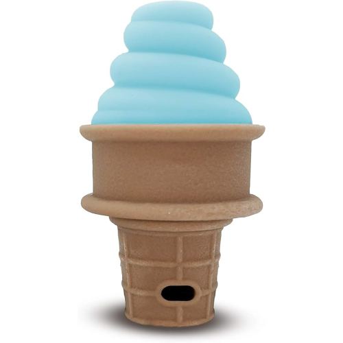 SweeTooth Ice Cream Cone Shaped Baby Teether - Magical Mint