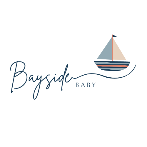 Scalloped Grosgrain Pacifier Clip w/ Detachable Bow – Bayside Baby