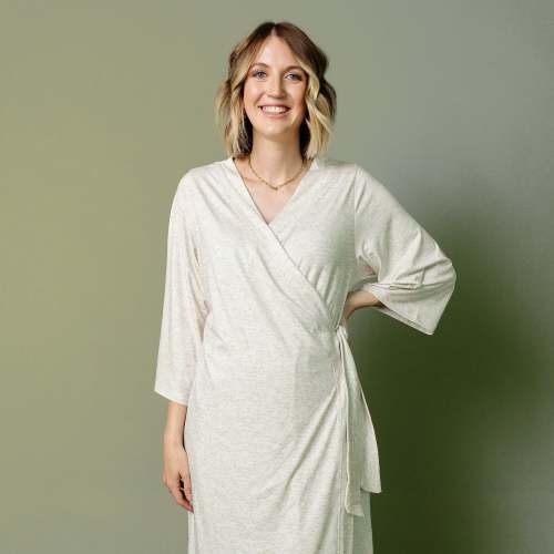 Women's Everyday Robe - Oat