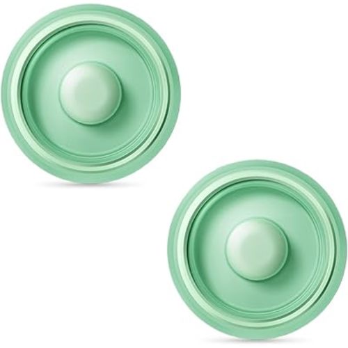 2pcs Silicone Diaphragm Compatible with Elvie Stride Pump Replacement Parts, Replace for Elvie Pump Stride Valves Diaphragm Parts Accessories