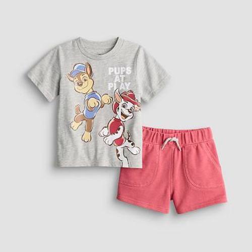 Baby & Toddler Boy Paw Patrol Pups At Play 2-Piece T-Shirt & Shorts Set