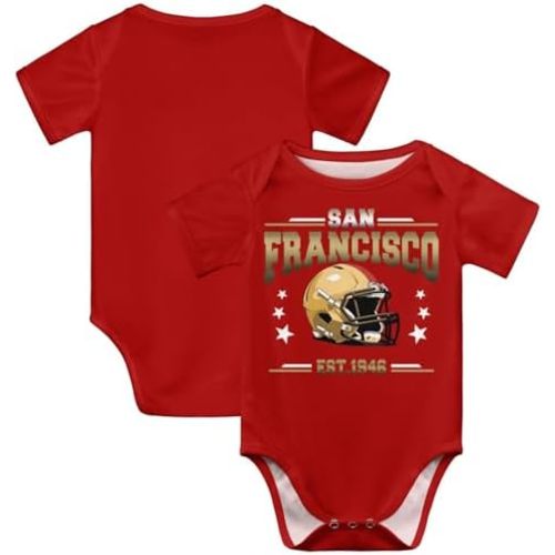 Football Baby Clothes Newborn Unisex Bodysuit Individuation Newborn Gifts for Boys and Girls