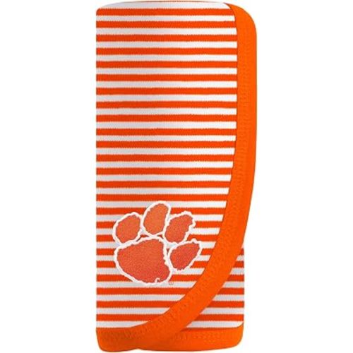 College Baby Infant Striped/Solid Blanket, Unisex, One Size 37.5 X 33.5