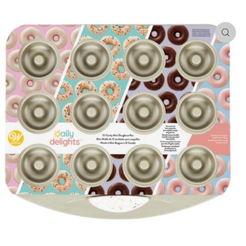 Wilton Mini Donut Pan 12 Cavity* – Sweet Life Cake Supply
