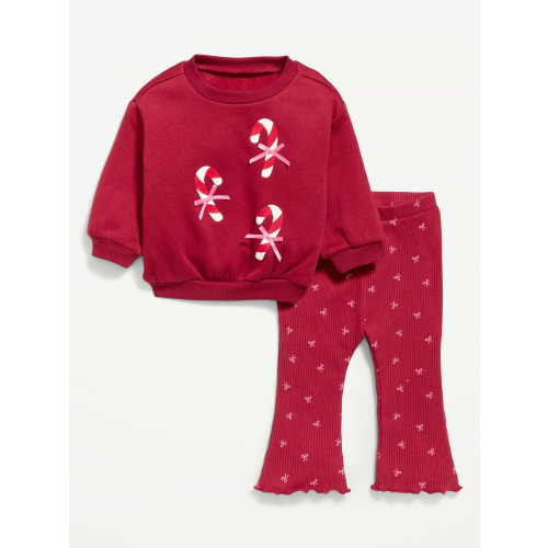 Graphic Sweatshirt and Legging Set for Baby