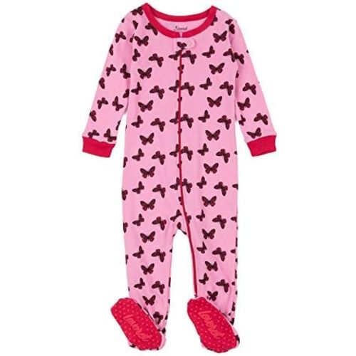 Leveret Kids Pajamas Baby Boys Girls Footed Pajamas Sleeper 100% Cotton (Size 6-12 Months-5 Toddler)