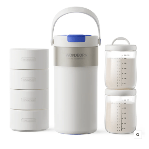 WONDBORN 22Oz Portable Breast Milk Cooler for Outdoors