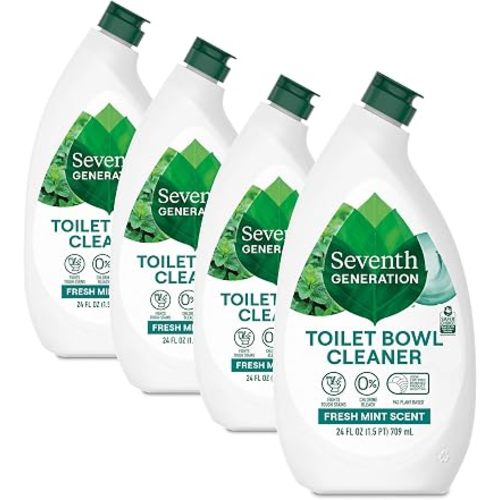 Seventh Generation, Toilet Bowl Cleaner, Fresh Mint scent, 24 oz, Pack of 4