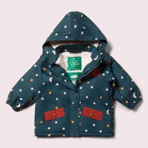 Starry Night Recycled Waterproof Adventure Winter Coat – Little Green Radicals