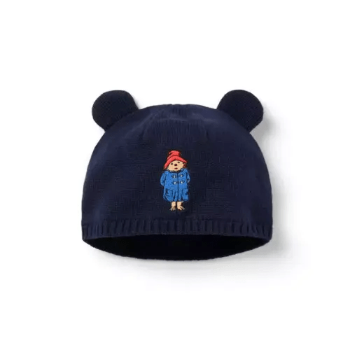 Baby Merchant Marine Paddington™ x Janie and Jack Baby Embroidered Bear Ear Beanie by Janie and Jack