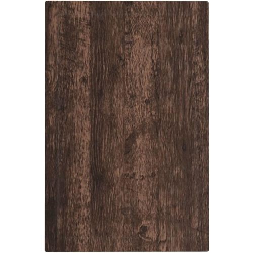 Brown Dark Wood Plank Rustic Vintage Print Light Switch Cover Plate 1 Gang No Device Blank Electrical Wall Plates Faceplate Decorative Switch Plate for Farmhouse Home Decor