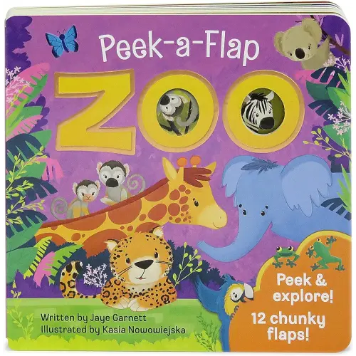 Zoo: Peek-a-Flap Board Book