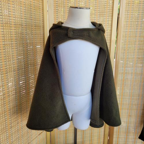 Olive Cloak for Babies, Toddlers and Children Inspired by Lord of the Rings Hobbit  - MADE-TO-ORDER