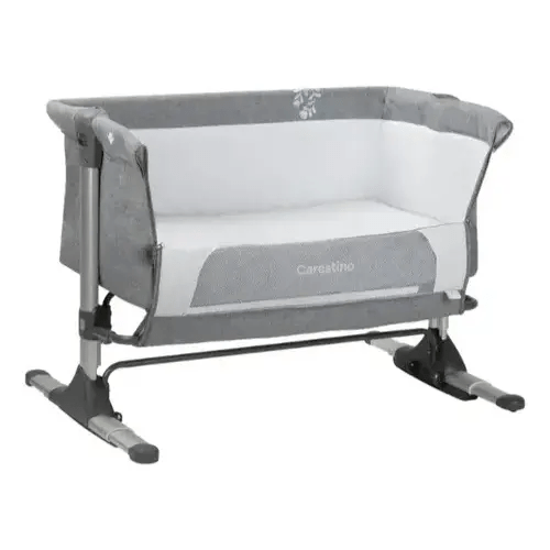 Cuna Colecho Carestino Portátil Plegable Gris