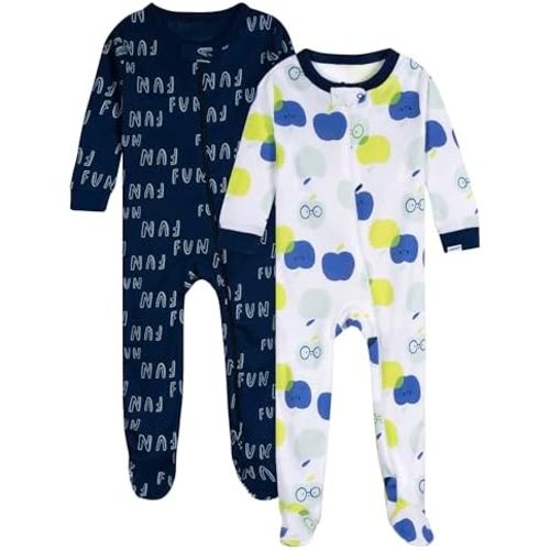 Onesies Brand baby-boys 2-pack Footed Pajamas