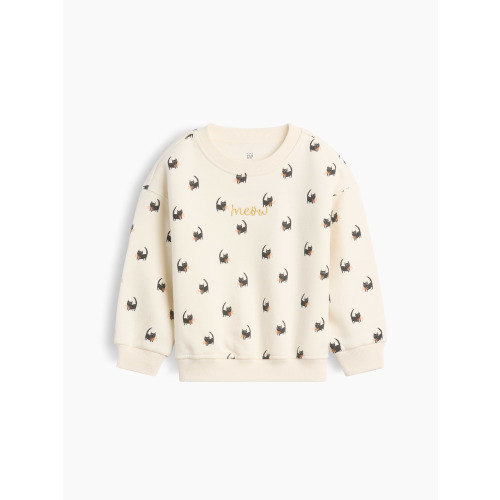 Baby & Toddler VintageSoft Meow Cat Sweatshirt