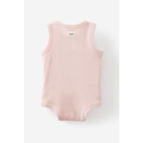 Organic Pointelle Sleeveless Bubbysuit