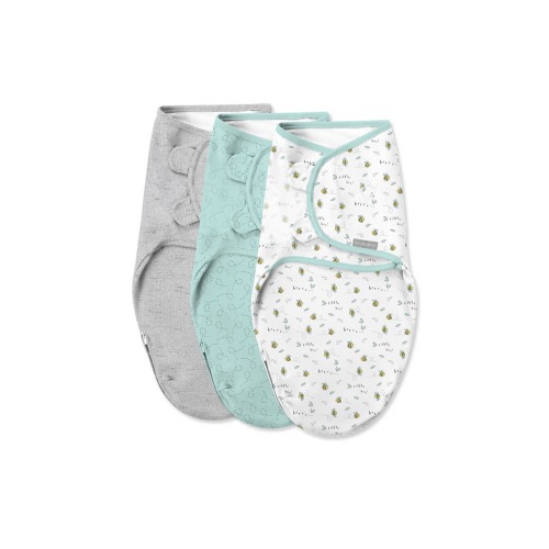 SwaddleMe by Ingenuity Easy Change Baby Swaddle, One Size