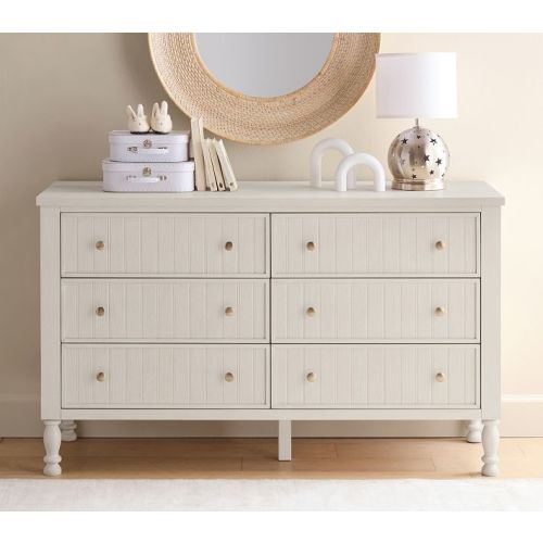 Catalina Beadboard 6-Drawer Dresser | Pottery Barn Kids (Bleached bone color)
