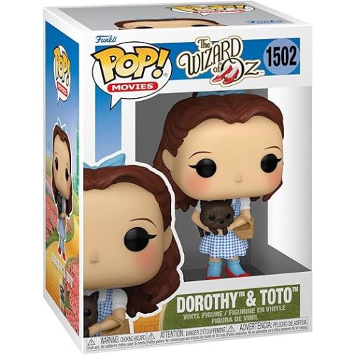 Funko POP! & Buddy: The Wizard of Oz - Dorothy Gale with Toto - Collectable Vinyl Figure - Gift Idea - Official Merchandise - for Kids & Adults - Movies Fans - Model Figure for Collectors and Display