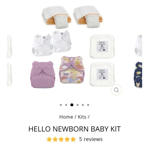 Try Both Cloth Diaper Kit size small