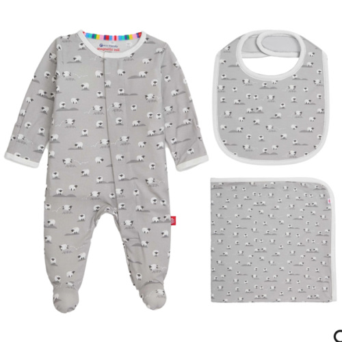 Goodnight Baby Gift Set - Baa Baa Grey
