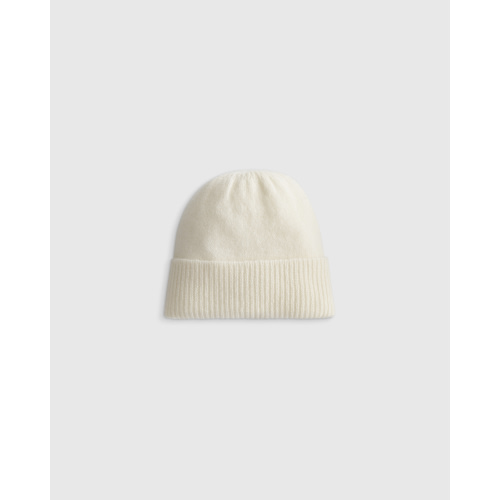 Washable Cashmere Beanie - Toddler in Oatmeal