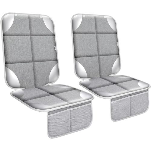 Car Seat Protector for Child Car Seat，Non-Slip Backing No Imprints