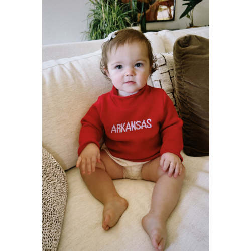 arkansas rollneck sweater - baby