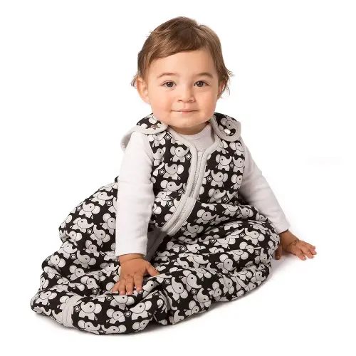 baby deedee Sleep Nest Tee Baby Sleeping Bag, Lucky Trunks, Small (0-6 Months)