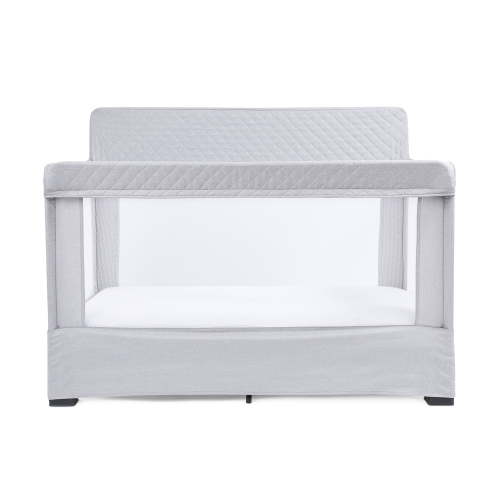 Baby Delight Lunaire Full-Size Mesh Baby Crib & Playard, Pebble Grey
