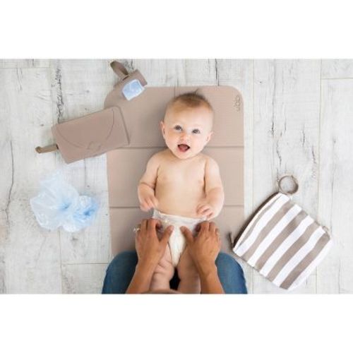 Ubbi Standalone Changing Mat - Taupe