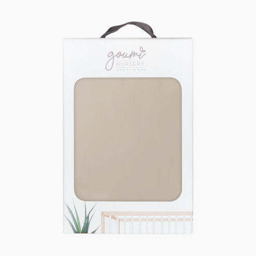 Goumi Kids Organic Changing Pad Cover - Sandstone, O/S