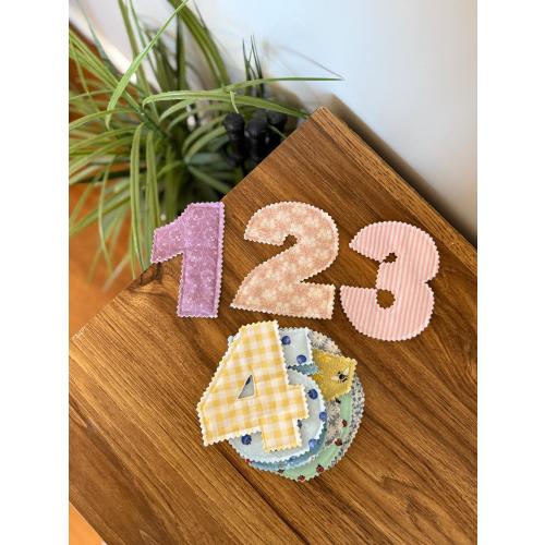 Milestone Numbers/Soft Play Toddler numbers