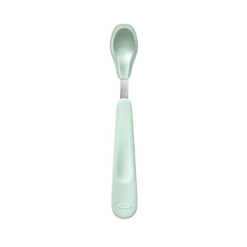 OXO Tot Baby Travel Feeding Spoon, Opal, for Toddlers Ages 1-3 Years