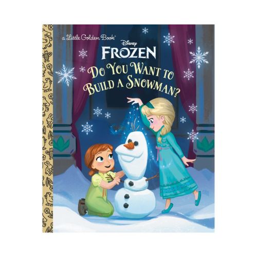 Do You Want to Build a Snowman? (Disney Frozen) - (Little Golden Book) by Golden Books (Hardcover)