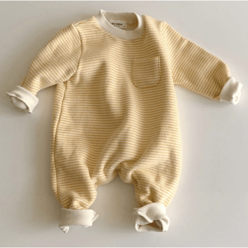 Boho Striped Onesie – The Boho Bebe | 6-12 months