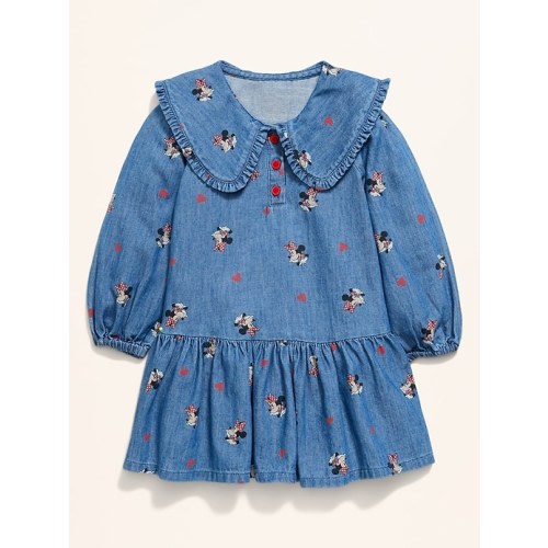 Old Navy x Disney Minnie Mouse Collared Dress for Toddler Girls