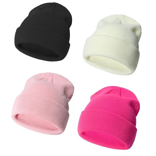 ENBAOHUI Baby Beanie Hat Newborn Winter Warm Knit Hat Kids Soft Beanie Cap Boys Girls Winter Warm Knit Hat