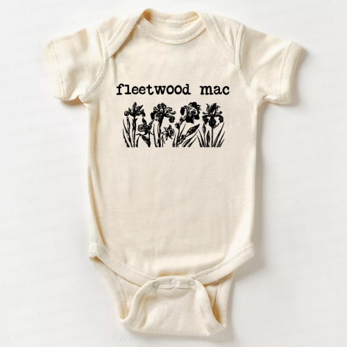 Classic Country Rock n Roll Band Bodysuit For Baby 8