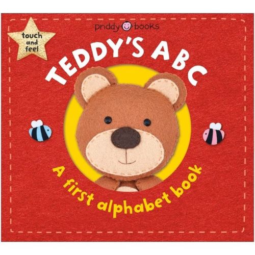 Teddy's ABC - (Learn with Bear) by Roger Priddy & Priddy Books (Board Book)