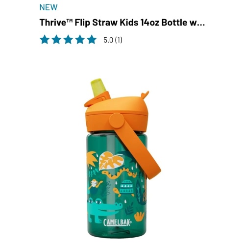 Thrive™ Flip Straw Kids 14oz Bottle with Tritan™ Renew