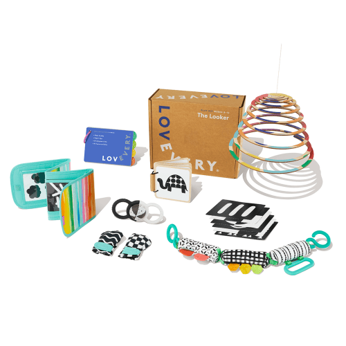 The Looker Play Kit | Toys for Newborn to 12 Week Olds | Lovevery