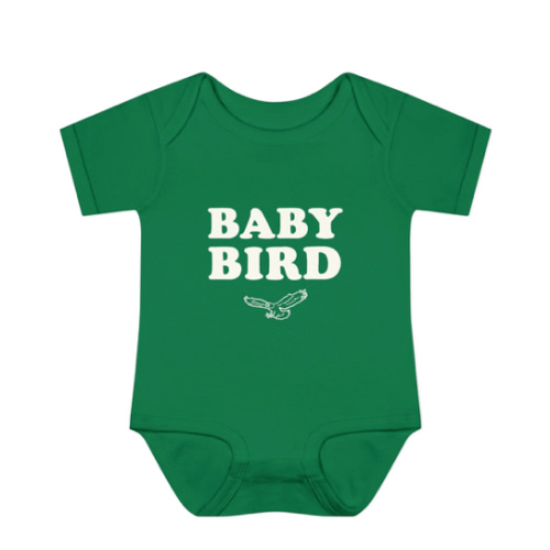 "Baby Bird" Baby Onesie | Philadelphia Football | Phillygoat
