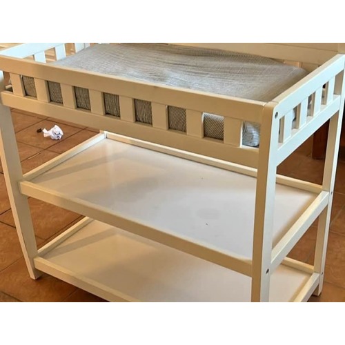 Change table with mattress and cover