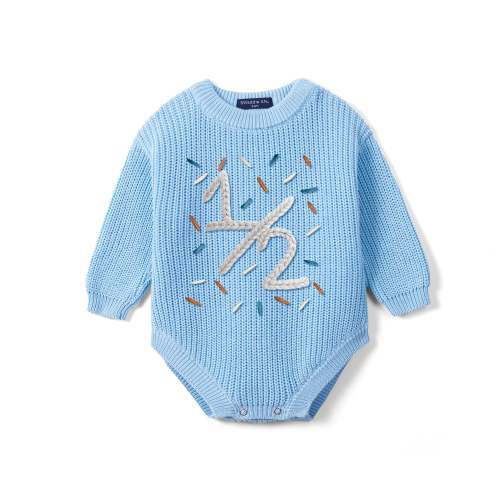 1/2 Birthday Baby Romper